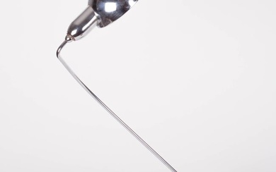 Prench modernist Long Neck Jumo task lamp Perriand ( chromed base )