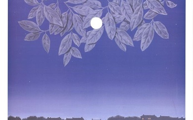 Rene Magritte - La Page Blanche - 1998 Offset Lithograph 36.5" x 39"