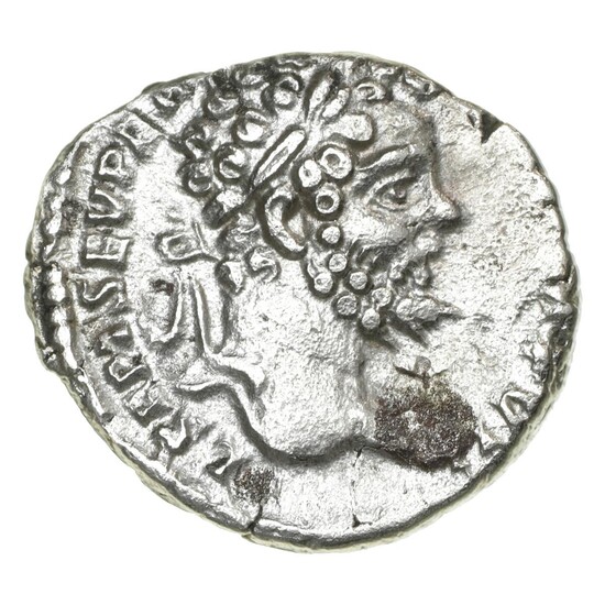 Roman Empire, Septmius Severus, 193–211, Denarius, Alexandria, RIC 350E, 2.69.g; Julia Domna,...