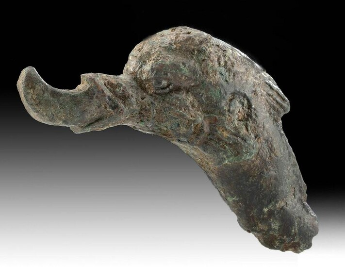 Roman Leaded Bronze Dolphin Attachment