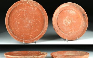 Roman North Africa Redware Plates (pr)