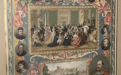 Royal Family Group at Windsor Castle Plate XII