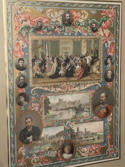 Royal Family Group at Windsor Castle Plate XII