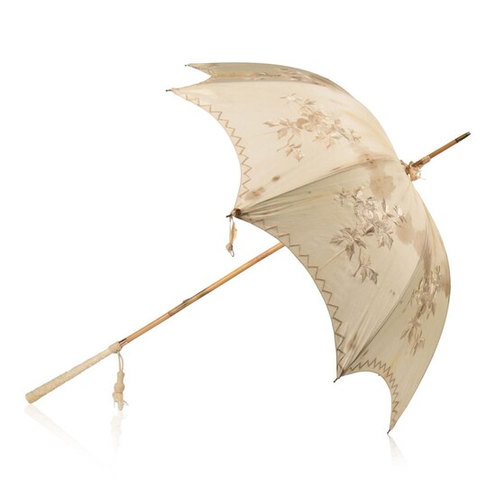 S. Fox & Co. Limited Paragon Parasol with Carved