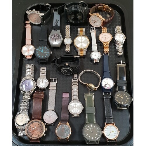 SELECTION OF LADIES AND GENTLEMEN'S WRISTWATCHES including L...
