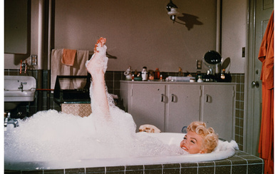 Sam Shaw (1912-1999), Marilyn Monroe in the Bathtub for The Seven Year Itch (1955)