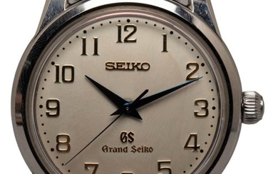 Seiko Grand Mechanical Watch SBGW003 9S54-0020 Manual Winding White Dial Stainless Steel Men's SEIKO