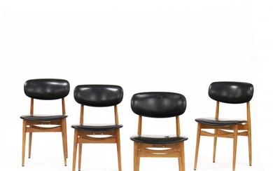 Set of Four Modern Dining Chairs