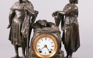 Seth Thomas Rebecca at the Well Figural Mantle Clock