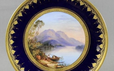 Sevres Style Cabinet Plate