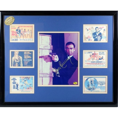 Sportizus signed photographic image of Sean Connery from the...