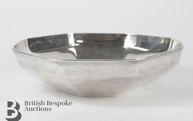 Sterling silver Tiffany & Co segmented bowl, stamped Tiffany...