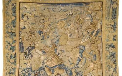 TAPESTRY "THE VICTORY OF DAVID OVER GOLIATH"