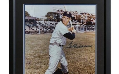 Ted Williams Signed Photo