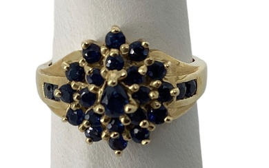 Thai Sapphire and 14k Ring