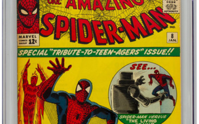 The Amazing Spider-Man #8 (Marvel, 1964) CGC FN/VF 7.0...