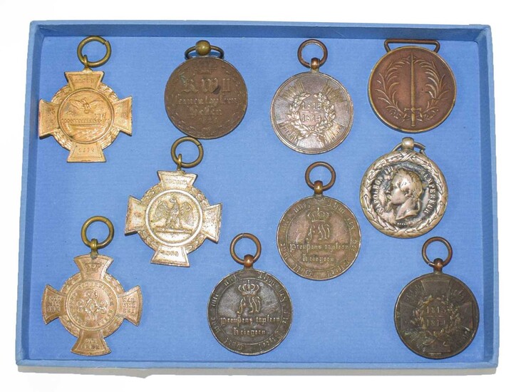 A Collection of Eight Prussian Medals