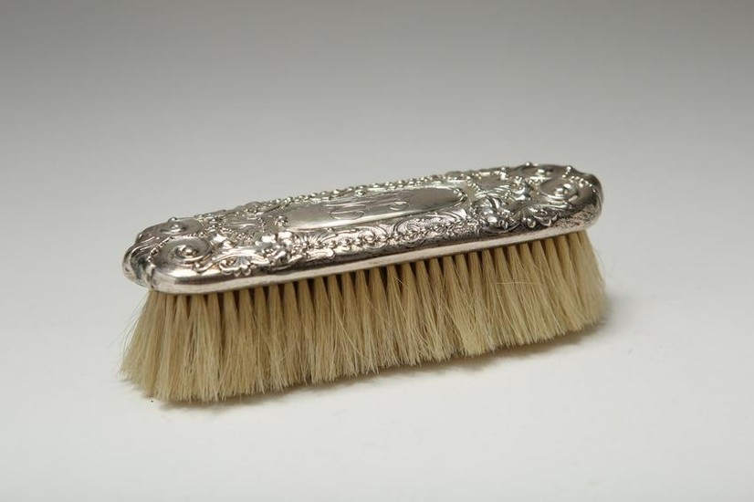 Tiffany & Co. Repousse Silver Clothing Brush