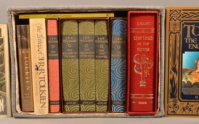 Tolkien Hobbit & LOTR Folio Soc + Others