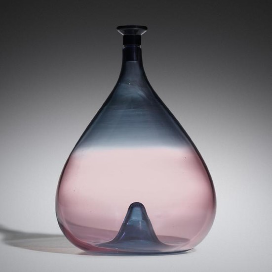 Toni Zuccheri, Crepuscolo vase with stopper