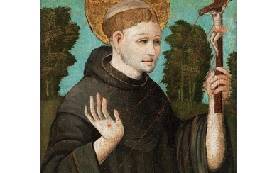 Umbrischer Maler der ersten Hälfte des 16. Jahrhunderts, Heiliger Franziskus von Assisi