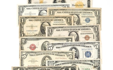 United States Large and Small Size Bank Note Group