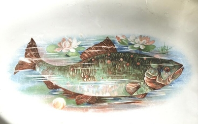 VITREOUS EDWIN M KNOWLES Serving Dish