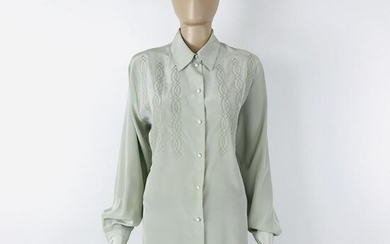 Vintage Women Designer Blouse Shirt Top Size US 8