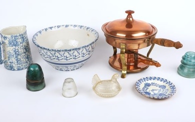 Vintage kitchen items and collectors decor