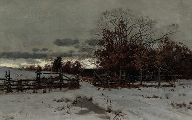 William Starbuck Macy (American, 1853-1945) Gate, Early Winter
