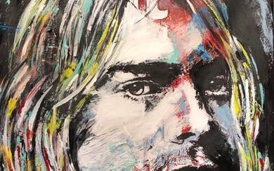 Yasemen Asad "Kurt Cobain" Signed Original