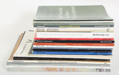 iGavel Auctions: Group of Twenty Seven Marlborough Gallery Catalogs, 1963-2010, Modern Masters and Others FR3SHLM
