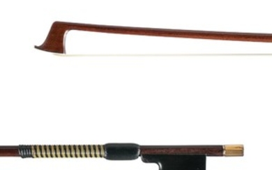 Gold-mounted Violin Bow, Franz Albert Nürnberger (II), Markneukirchen, c. 1915