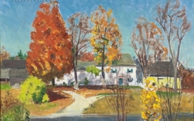 Richard Sumner Meryman (American, 1882-1963) House in Hancock, New Hampshire