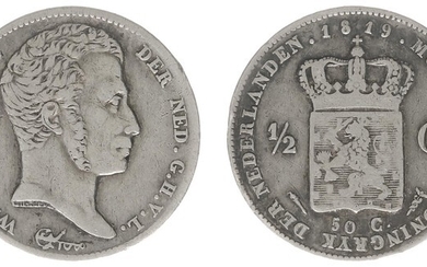 ½ Gulden 1819 U (Sch. 280) - F/VF