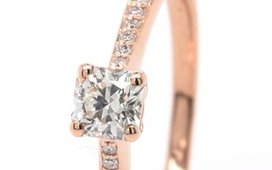14 kt. Pink gold - Ring - 0.61 ct Diamond - Diamond