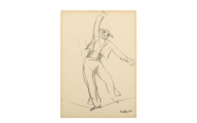 DAME LAURA KNIGHT, R.A., R.W.S. (1877-1970) Trapeze artist...