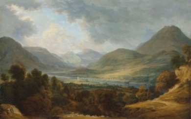 John Glover, O.W.S. (Houghton-on-the-Hill 1767-1849 Deddington, Tasmania), View of Llangollen, Wales