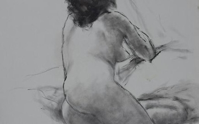 Pál Fried - Untitled (Nude, Black and White II)