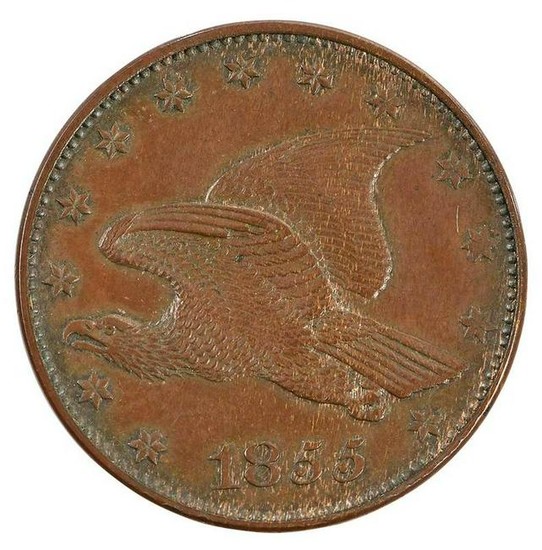 1855 Pattern U.S. Cent