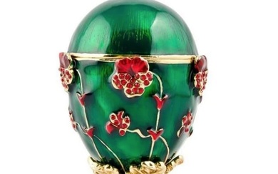 1899 Royal Pansy Russian Inspired Egg