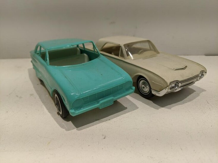1960's Ford Toy Cars Thunderbird Promo & Plastic Falcon