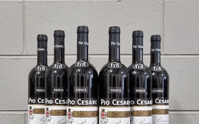 1993 Pio Cesare - Barolo - 6 Bottles (0.75L)