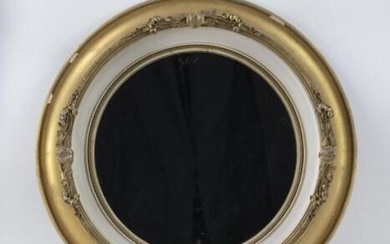 19th C. Gilt Wood & Gesso Cove Molded Frame