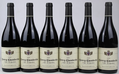 2008 Gevrey Chambertin 1° Cru "Les Cazetiers" -Henri Guenard & Fils - Bourgogne 1er Cru - 6 Bottle (0.75L)