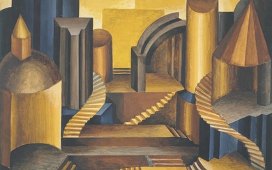 Pavel Tchelitchew (1898-1957), Stage design for 'Savonarola'