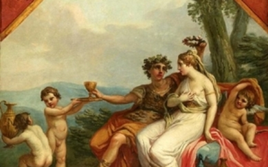 ARTISTA NEOCLASSICO Bacchus and Ariadne.