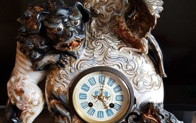 Emile Gallé - Mantel clock