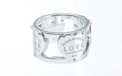 Tiffany & Co Return to Tiffany Love Wide Ring Silver - Ring