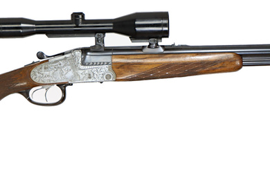 KOMBI, Single shot, make Krieghoff, calibre 16/70-7X57R, ex no. 66109, se-no. second-hand.
